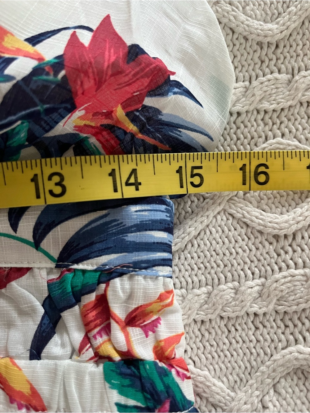 Tori Richard White Maxi Dress with Multicolor Tropical Print Women’s Size Medium - Picture 7 of 15